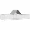 vidaXL Kippenren 6x2x2 m gegalvaniseerd staal