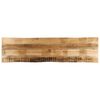 vidaXL Tafelblad met natuurlijke rand 180x40x2,5 cm massief mangohout