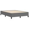 vidaXL Boxspringbed Lichtgrijs 140 x 200 cm Fluweel
