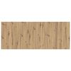 vidaXL Hoofdbord Met Kast met lade 3 pcs Artisan Eiken Bewerkt hout