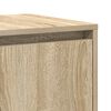 vidaXL Dressoir Sonoma Eiken 135 x 41 x 75 cm Bewerkt hout