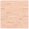 vidaXL Tafelblad vierkant 70x70x1,5 cm massief beukenhout