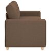 vidaXL Loveseat Bank Bruin 180x77x82 cm Stof