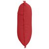 vidaXL Rugkussen Rood 50 x 19 x 45 cm Stof