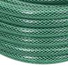 vidaXL Tuinslang met koppelingsset 0,6'' 30 m PVC groen