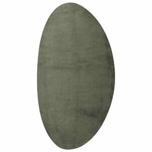 vidaXL Tapijt HUARTE Bosgroen 100 x 200 cm Polyester