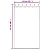vidaXL Verduisterende gordijnen 2 pcs Donkergrijs 140 x 245 cm Fluweel