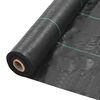 vidaXL Worteldoek 1x100 m PP zwart