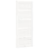 vidaXL Schuifdeur 80x1,8x204,5 cm massief grenenhout wit