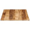 vidaXL Tafelblad met natuurlijke rand 110x80x2,5 cm massief mangohout