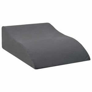 vidaXL Been Kussen 68 x 40 x 18 cm PU Schuim Grijs