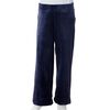 Kinderbroek fluweel 140 donkerblauw