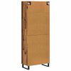 vidaXL Hoge kast 2 pcs Oud Hout 69,5 x 34 x 180 cm