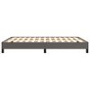 vidaXL Bedframe kunstleer grijs 140x190 cm