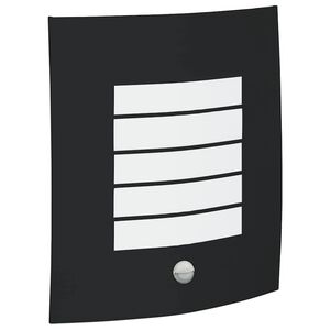 vidaXL Buiten Wandlamp Zwart 23,5 x 9 x 26 cm