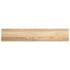 vidaXL Vensterbanken 2 st onbehandeld 80x15x2 cm massief eikenhout