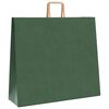 vidaXL Papieren zakken 250 st met hengsels 54x15x49 cm groen