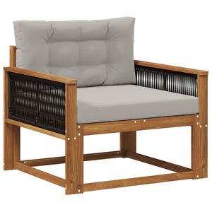 vidaXL Buiten Midden Sofa Naturel