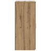 vidaXL Opbergkast 50x45x103,5 cm bewerkt hout artisanaal eikenkleur
