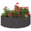 vidaXL Plantenbak Zwart 120 x 60 x 35 cm Staal