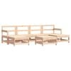vidaXL 7-delige Loungeset massief grenenhout