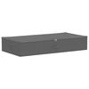 vidaXL Opbergbox Nonwoven stof 100 x 50 x 18 cm 90 l Antraciet