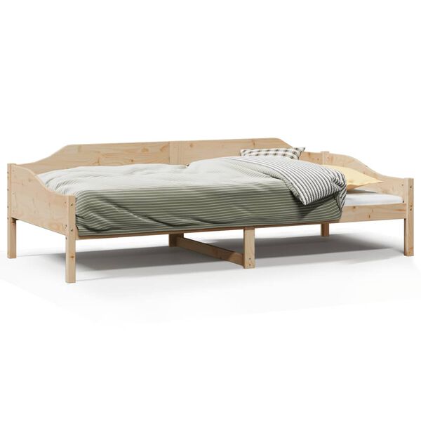 vidaXL Bedframe zonder matras massief grenenhout 80x200 cm
