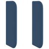 vidaXL Hoofdbord oor Blauw 40,5 x 40,5 x 4 cm Stof