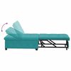 vidaXL Slaapbank Turquoise 194 x 67 x 82 cm Fluweel