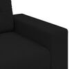 vidaXL Loveseat bank 180x77x82 cm stof zwart
