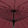 vidaXL Parasol met aluminium paal 270 cm bordeauxrood