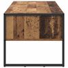 vidaXL Salontafel met lade Oud Hout 100 x 46 x 40 cm Bewerkt hout