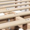 vidaXL Bedframe Wit 160 x 200 cm Massief grenenhout