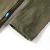 Kindershirt met lange mouwen 104 kakikleurig