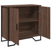 vidaXL Dressoir 78x35,5x74,5 cm bewerkt hout bruin eikenkleur
