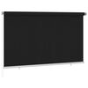 vidaXL Rolgordijn voor buiten 240x140 cm zwart