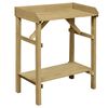 vidaXL Oppottafel 75x40x90 cm ge&iuml;mpregneerd grenenhout