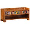vidaXL Schoenenbank Honingbruin 100 x 35 x 45 cm Massief Acaciahout