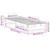 vidaXL Bedframe Bruin 80 x 200 cm Massief grenenhout