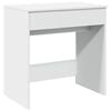 vidaXL Kaptafel met spiegel 73x46,5x120 cm wit