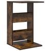 vidaXL Bijzettafel Gerookt eiken 40 x 35 x 60,5 cm Bewerkt hout