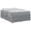 vidaXL Bedframe Lichtgrijs 140 x 200 cm Stof