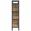 vidaXL Boekenkast Artisan Eiken 75 x 30 x 123,5 cm Bewerkt hout