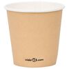 vidaXL 1000 st Koffiebeker 120 ml papier bruin