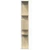 vidaXL Boekenkast 92x29x188 cm bewerkt hout sonoma eikenkleurig
