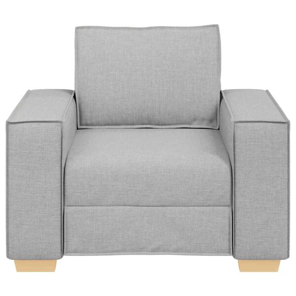 vidaXL Sofa Stoel Wolk Grijs 100x78x84 cm Stof