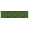 vidaXL Balkonscherm met bladeren Groen 600 x 150 cm