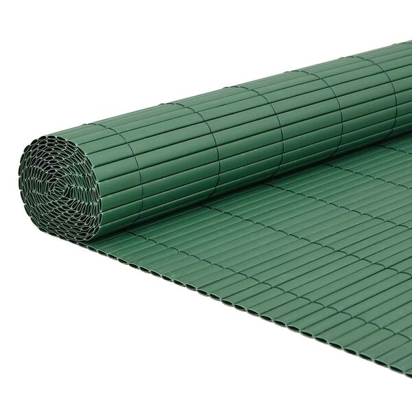 vidaXL Tuinhek Dubbelzijdig Groen 1,8x5 m PVC