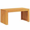 vidaXL Bijzettafel Olie naturel 70 x 35 x 35 cm Massief Acaciahout