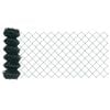 vidaXL Gaashek 10 x 0,6 m Staal Groen
